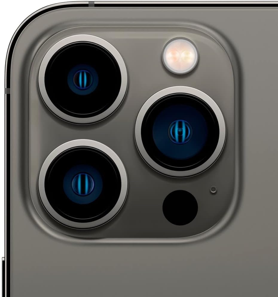 Refurbished Apple iPhone 13 Pro A2483 (Fully Unlocked) 128GB Graphite (Grade A) w/ Wireless Earbuds