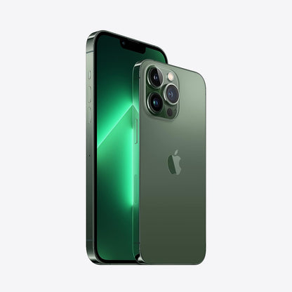 Refurbished Apple iPhone 13 Pro A2483 (Fully Unlocked) 512GB Apline Green (Grade B) w/ Pre-Installed Tempered Glass