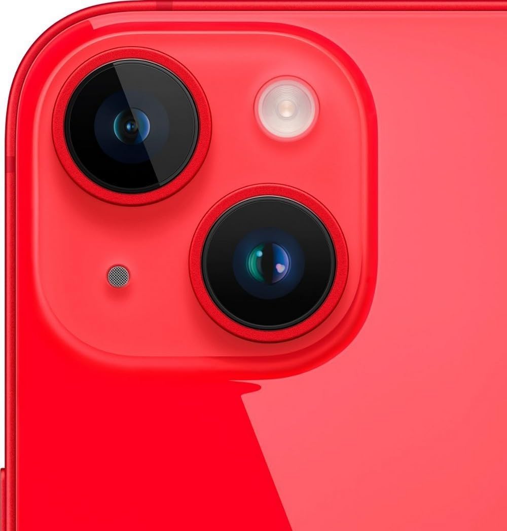 Refurbished Apple iPhone 14 Plus A2632 (Fully Unlocked) 128GB Red (Grade A) w/ Wirelesss Earbuds