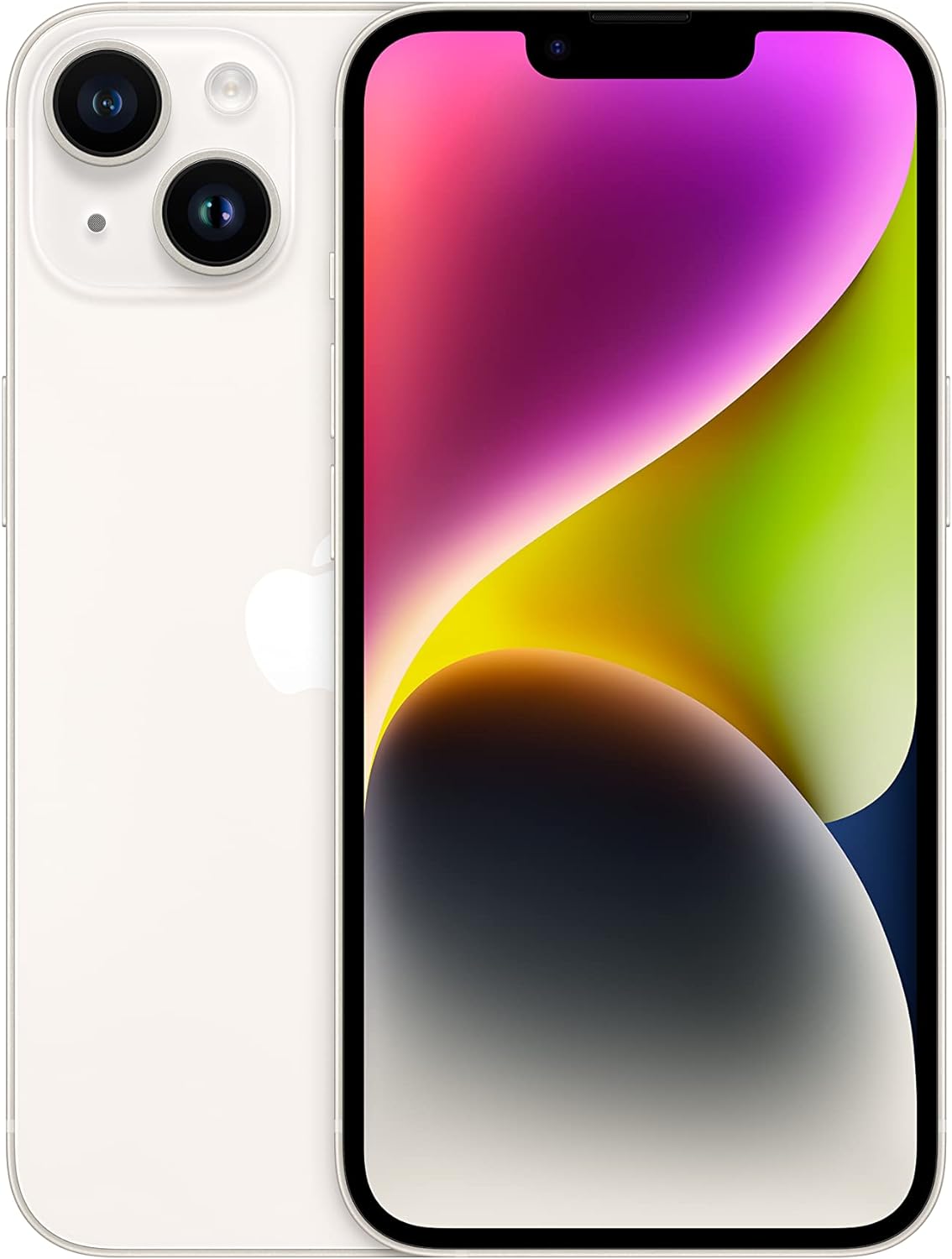 Refurbished Apple iPhone 14 A2649 (Fully Unlocked) 256GB Starlight (Grade B)