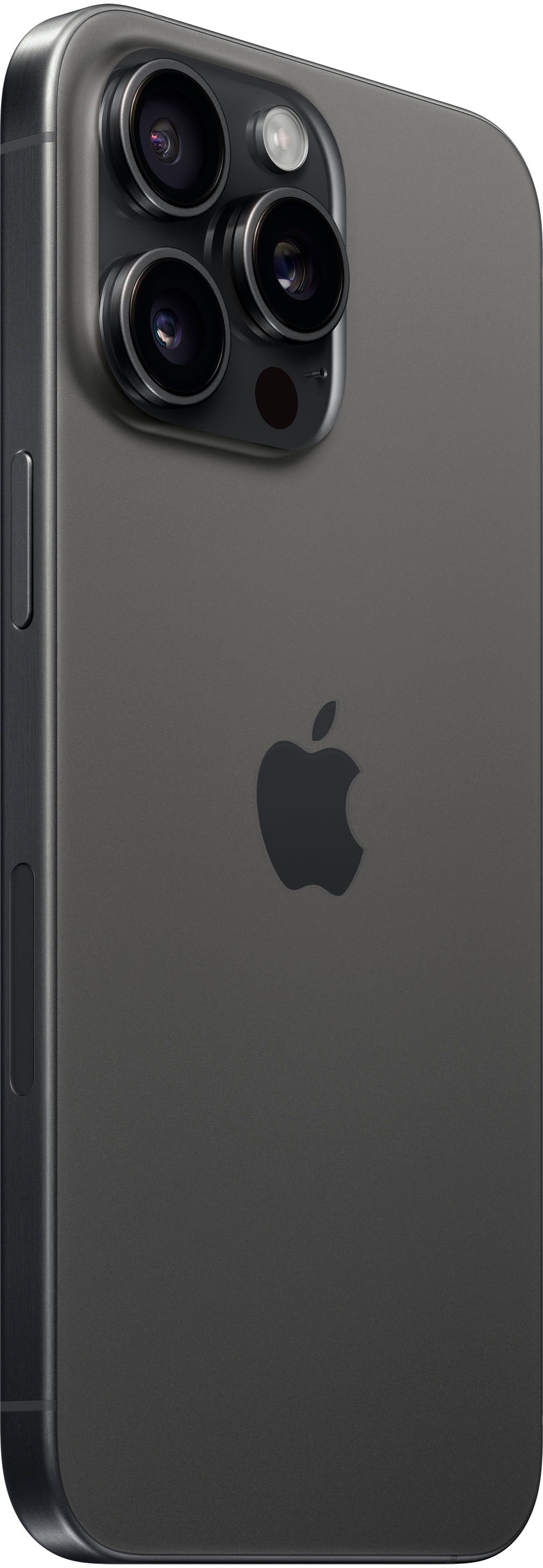 Refurbished Apple iPhone 15 Pro Max A2849 (Fully Unlocked) 1TB Black Titanium (Grade A) w/ Pre-Installed Tempered Glass