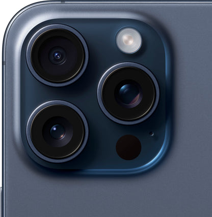 Refurbished Apple iPhone 15 Pro Max A2849 (Fully Unlocked) 1TB Blue Titanium (Grade B)
