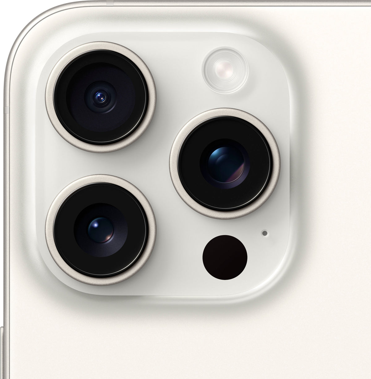 Refurbished Apple iPhone 15 Pro Max A2849 (Fully Unlocked) 1TB White Titanium (Grade B)