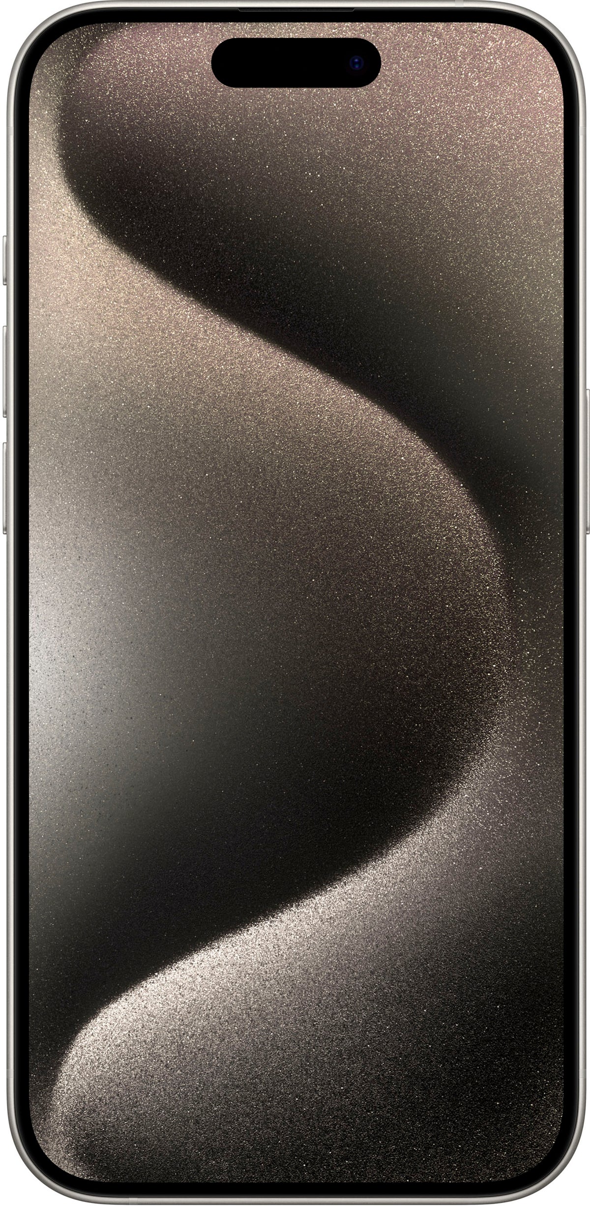 Refurbished Apple iPhone 15 Pro A2848 (Fully Unlocked) 128GB Natural Titanium (Grade A) w/ Wireless Earbuds