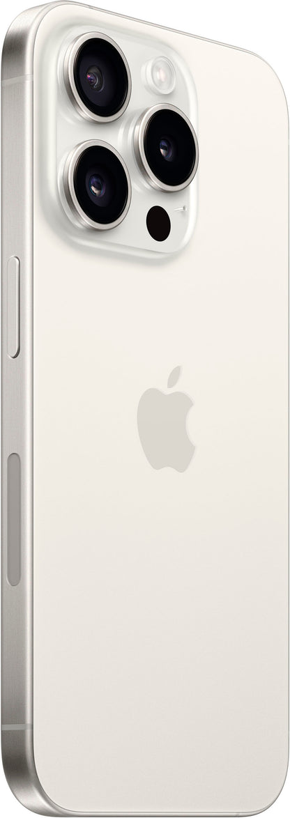 Refurbished Apple iPhone 15 Pro A2848 (Fully Unlocked) 128GB White Titanium (Grade A)