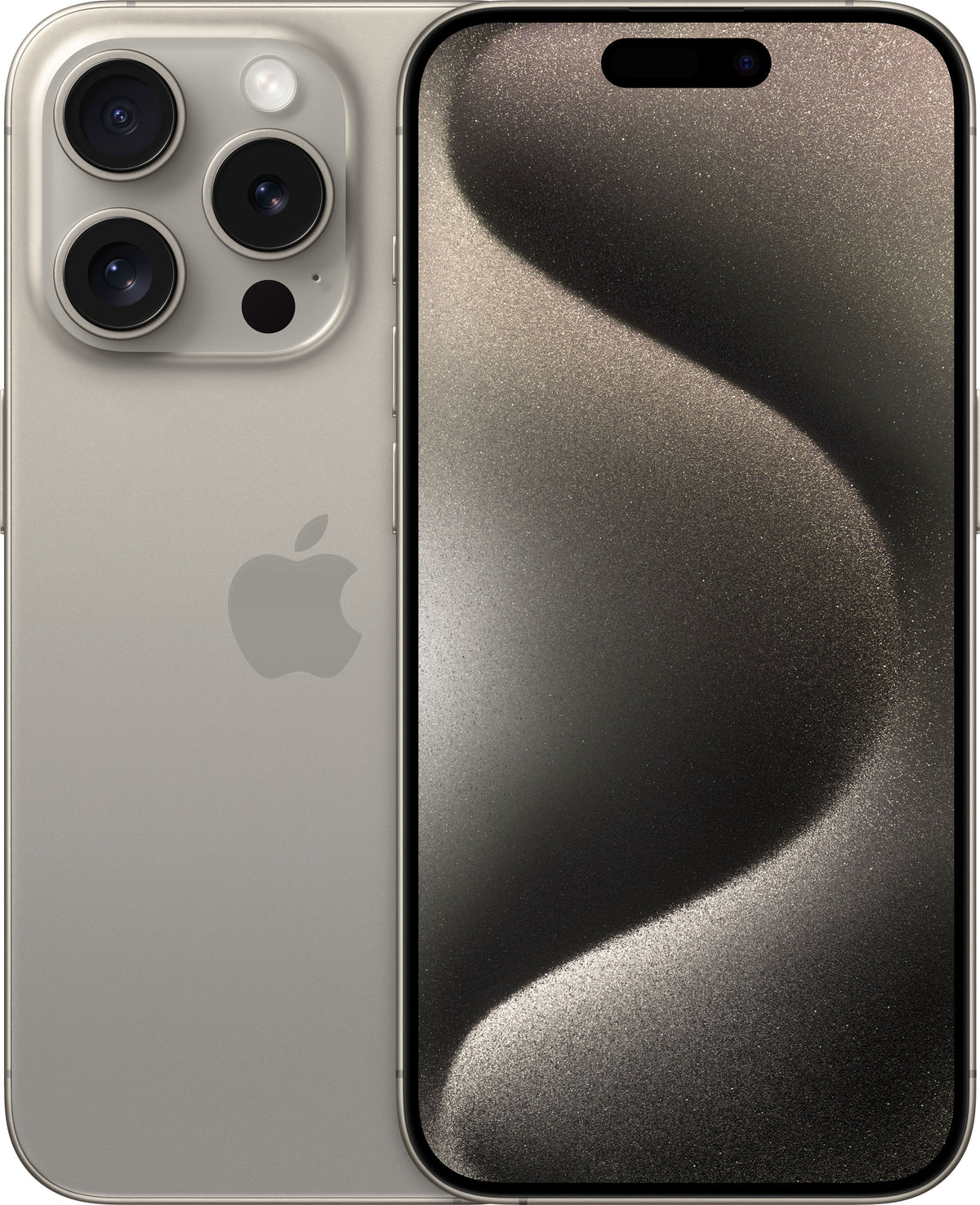 Refurbished Apple iPhone 15 Pro A2848 (Fully Unlocked) 256GB Natural Titanium (Grade B)