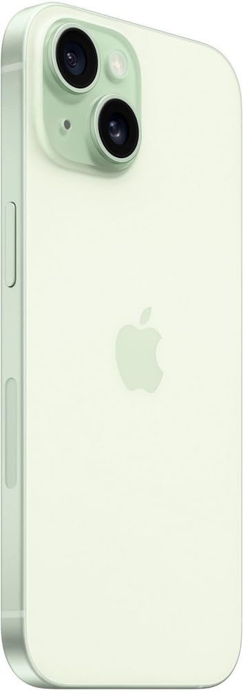 Refurbished Apple iPhone 15 A2846 (Fully Unlocked) 128GB Green (Grade A) w/ Wireless Earbuds