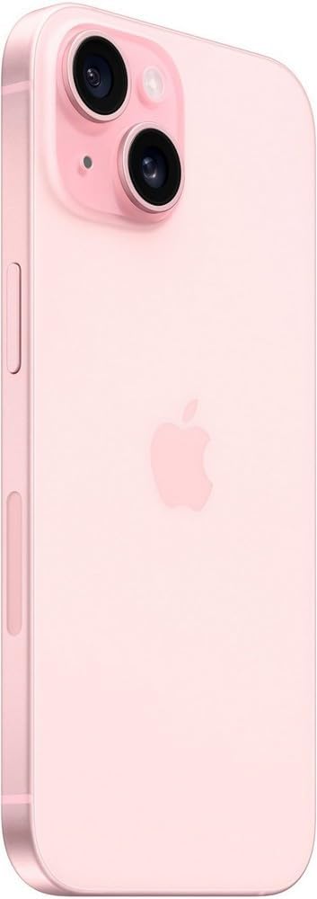 Refurbished Apple iPhone 15 A2846 (Fully Unlocked) 128GB Pink (Grade A) w/ Wireless Earbuds