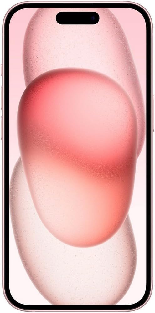 Refurbished Apple iPhone 15 A2846 (Fully Unlocked) 128GB Pink (Grade A) w/ Wireless Earbuds
