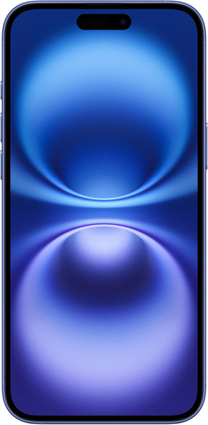 Refurbished Apple iPhone 16 Plus A3082 (Fully Unlocked) 128GB Ultramarine (Grade B) w/ Wireless Earbuds