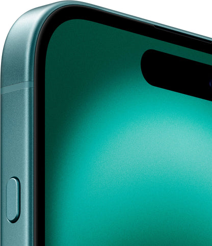 Refurbished Apple iPhone 16 Plus A3082 (Fully Unlocked) 128GB Teal (Grade A+) w/ Wireless Earbuds