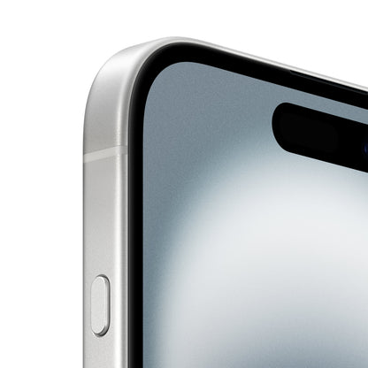Refurbished Apple iPhone 16 Plus A3082 (Fully Unlocked) 128GB White (Grade B) w/ Wireless Earbuds
