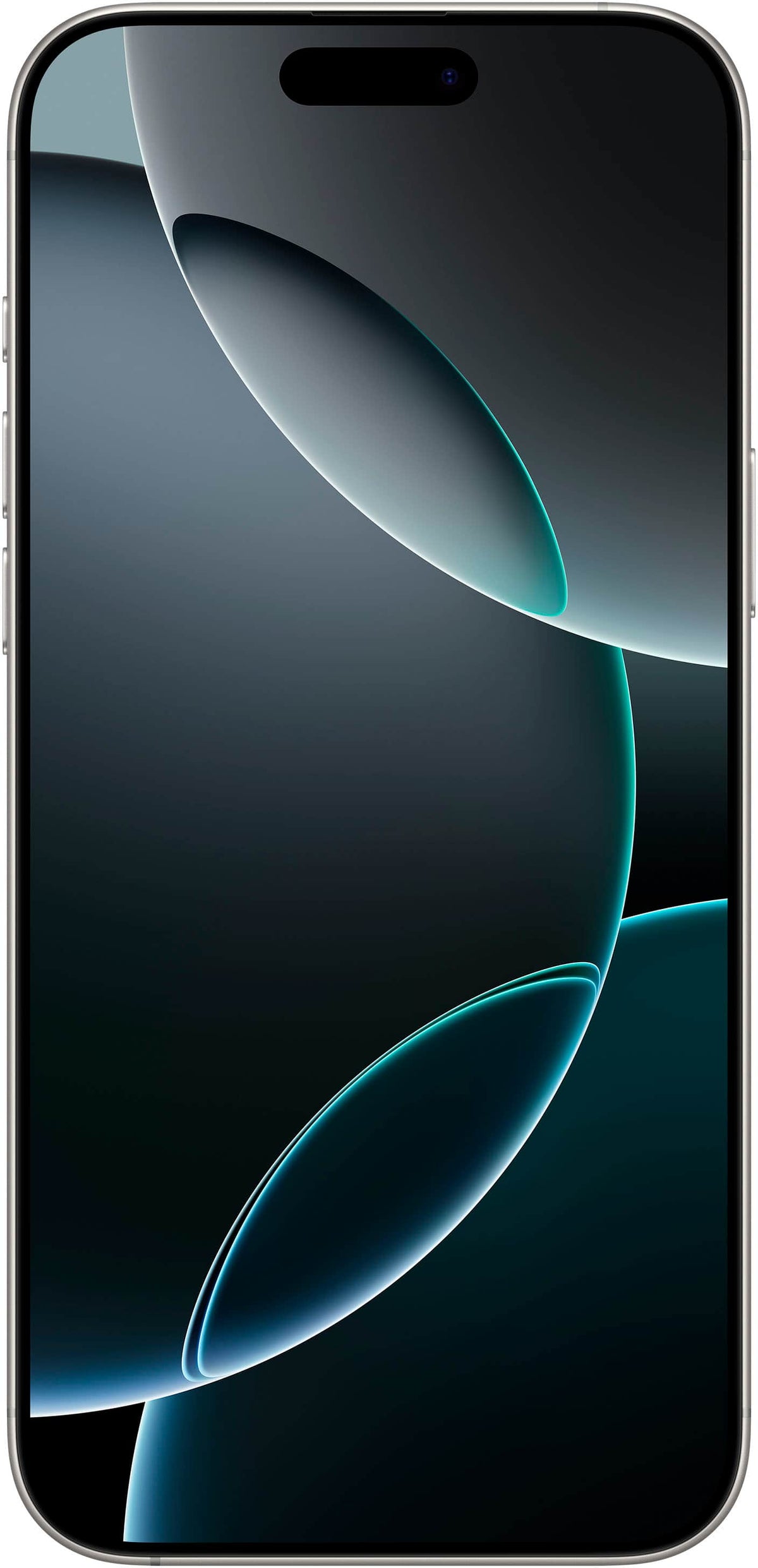 Refurbished Apple iPhone 16 Pro Max A3084 (Fully Unlocked) 256GB White Titanium (Grade A) Bundle with Pre-Installed Tempered Glass and Bluetooth Earbuds