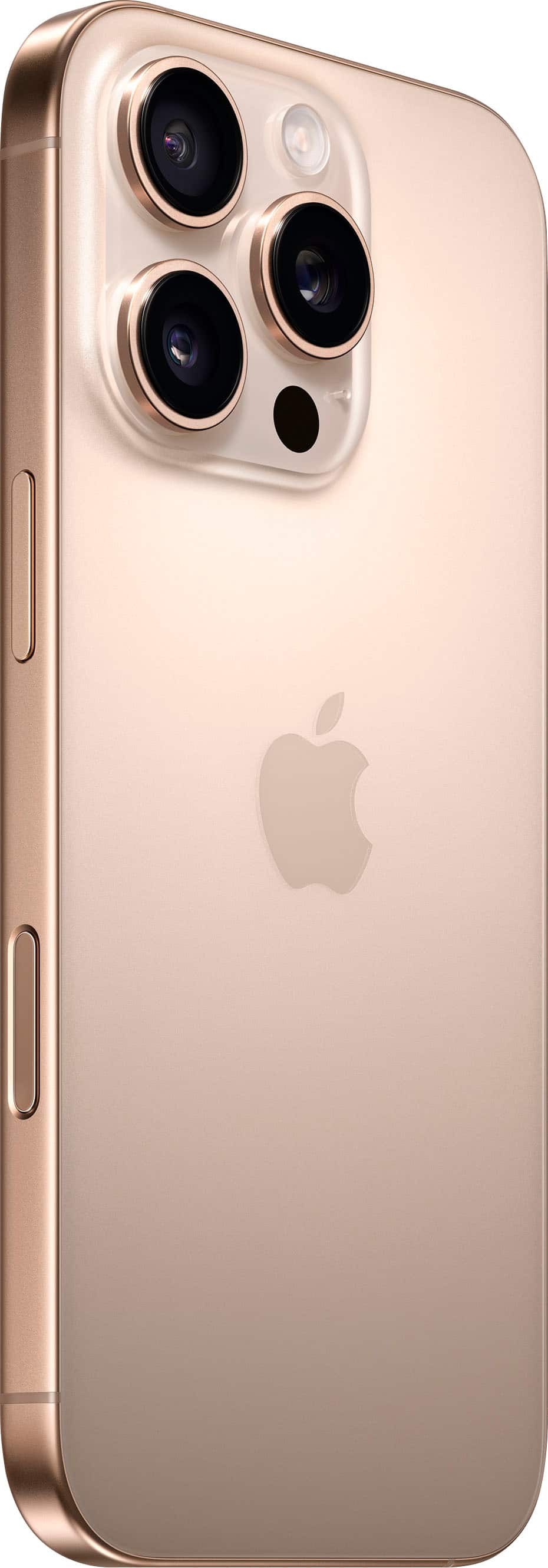 Refurbished Apple iPhone 16 Pro A3083 (Fully Unlocked) 128GB Desert Titanium (Grade B) w/ Wireless Earbuds