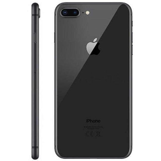 Restored iPhone 8 Plus (AT&T) 64GB Space Gray, with Wireless Earbuds (Refurbished)