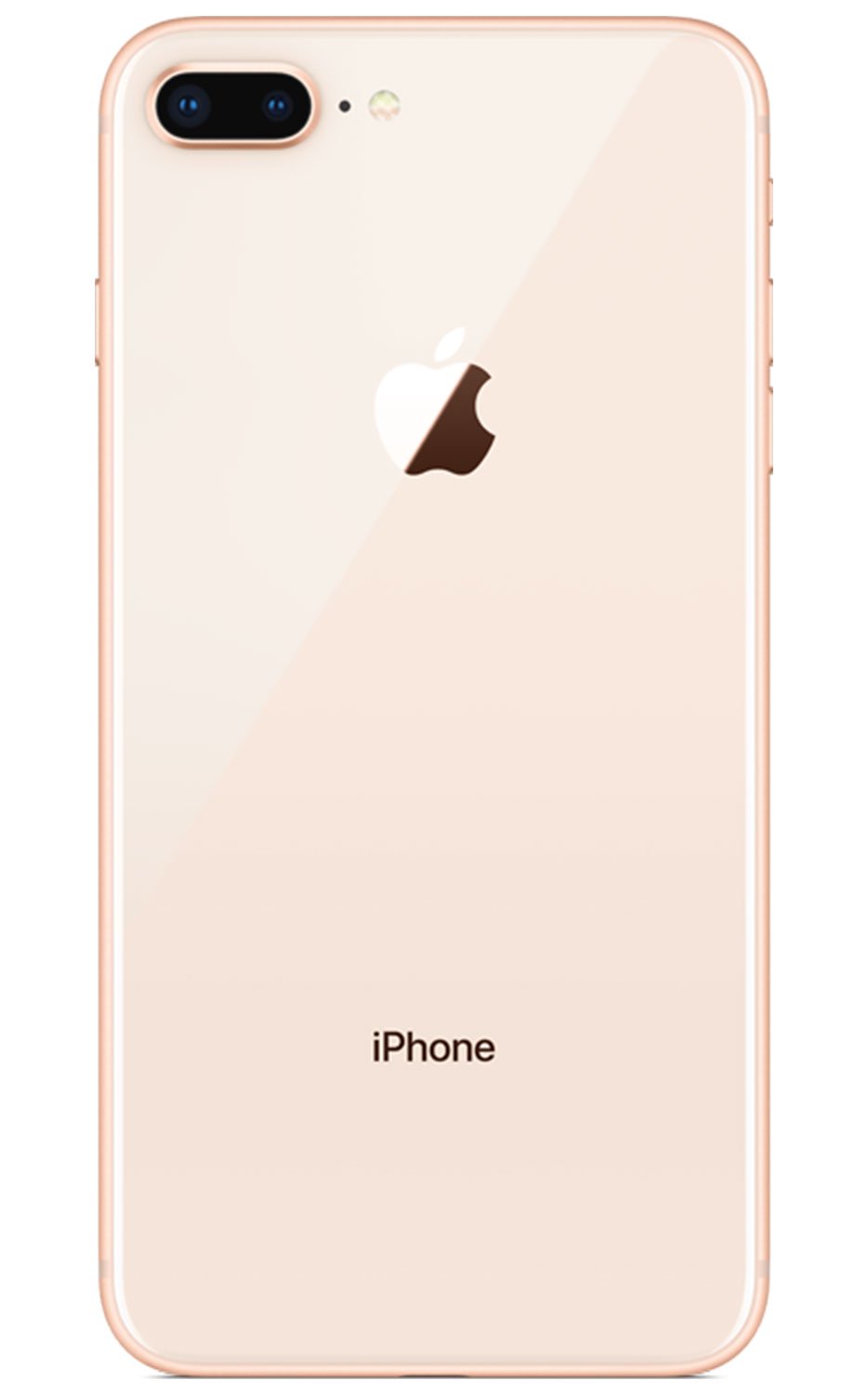 Restored iPhone 8 Plus (Fully Unlocked) 64GB Gold, with Wireless Earbuds (Refurbished)