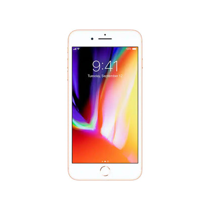 Apple iPhone 8 Plus A1864 (Fully Unlocked) 64GB Gold w/ Wireless Earbuds