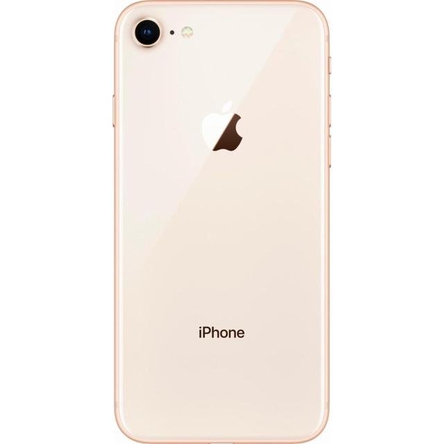 Refurbished Apple iPhone 8 A1863 (Fully Unlocked) 256GB Gold (Grade A+) w/ Clear Phone Case
