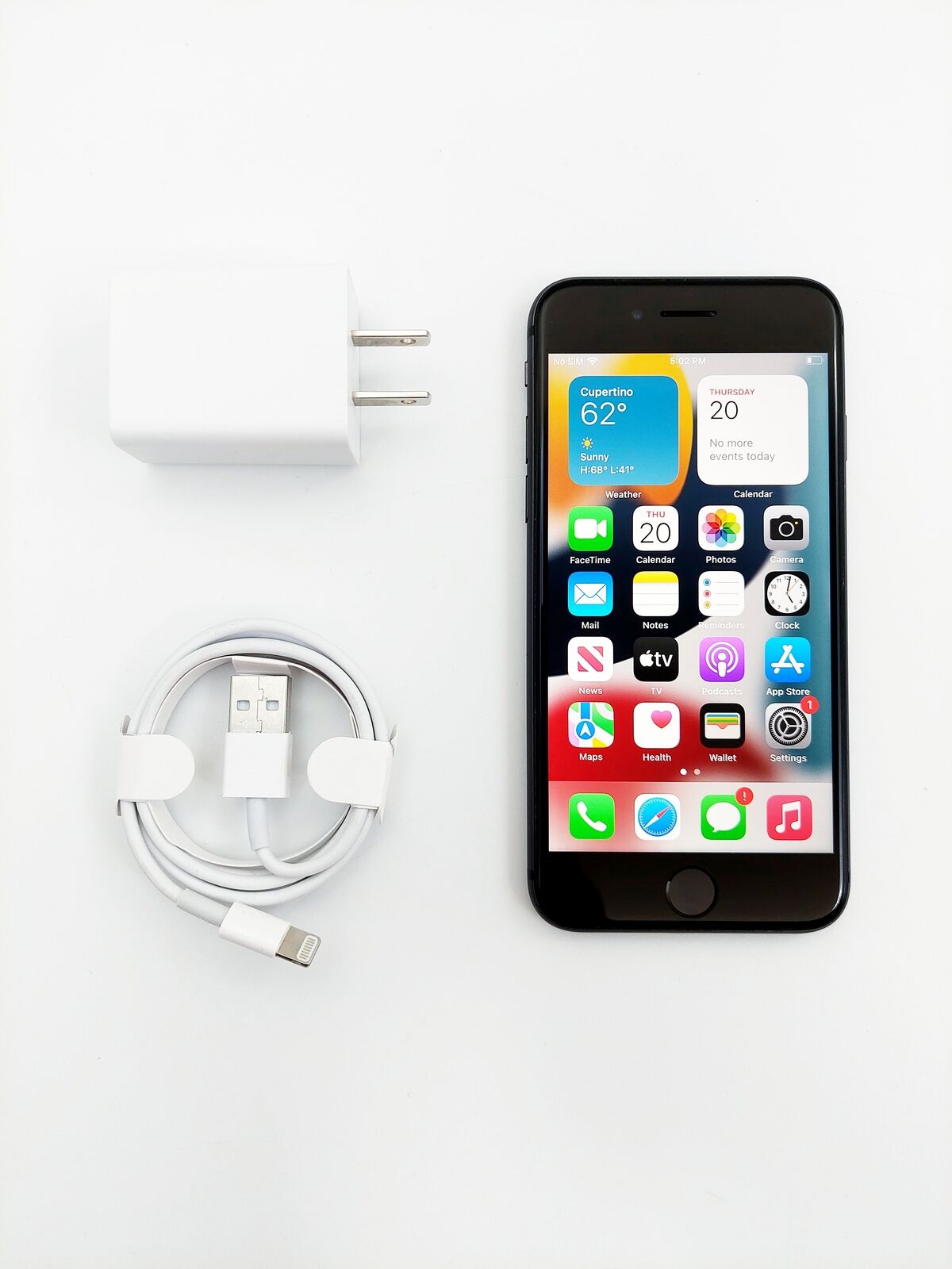 Refurbished Apple iPhone 8 A1863 (Fully Unlocked) 64GB Space Gray (Grade A) w/ Clear Phone Case