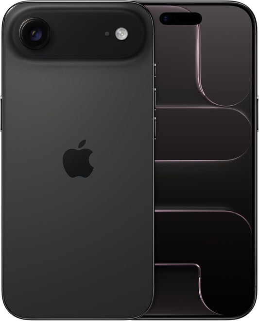 Refurbished Apple iPhone Air A3260 (Fully Unlocked) 256GB Space Black (Grade A) Bundle with Pre-Installed Tempered Glass and Bluetooth Earbuds
