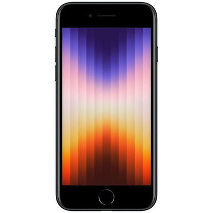 Refurbished Apple iPhone SE (3rd Gen) A2595 (Fully Unlocked) 64GB Midnight (Grade A) w/ Gift Box