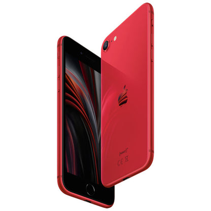 Refurbished Apple iPhone SE (3rd Gen) A2595 (Fully Unlocked) 64GB Red (Grade A)