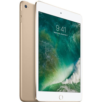 Refurbished Apple iPad Mini 4 A1550 (WiFi + Cellular Unlocked) 128GB Gold (Grade A+)