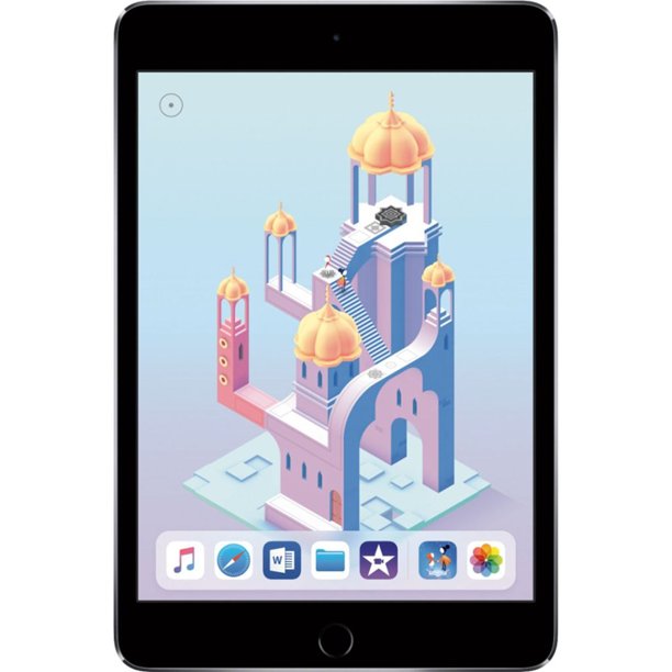 Refurbished Apple iPad Mini 4 A1550 (WiFi + Cellular Unlocked) 128GB Space Gray (Grade A)