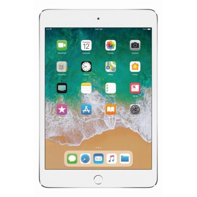 Refurbished Apple iPad Mini 4 A1550 (WiFi + Cellular Unlocked) 128GB Silver (Grade A)