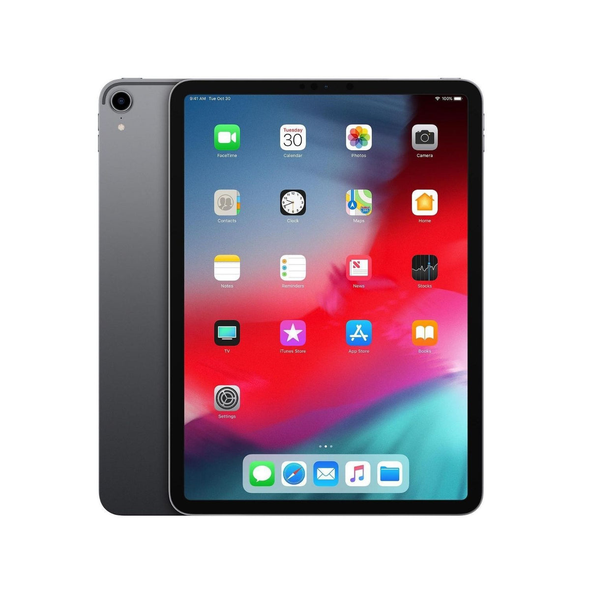 Refurbished Apple iPad Pro 11" (2018) A2013 (WiFi + Cellular Unlocked) 1TB Space Gray (Grade B) w/ Pre-Installed Tempered Glass
