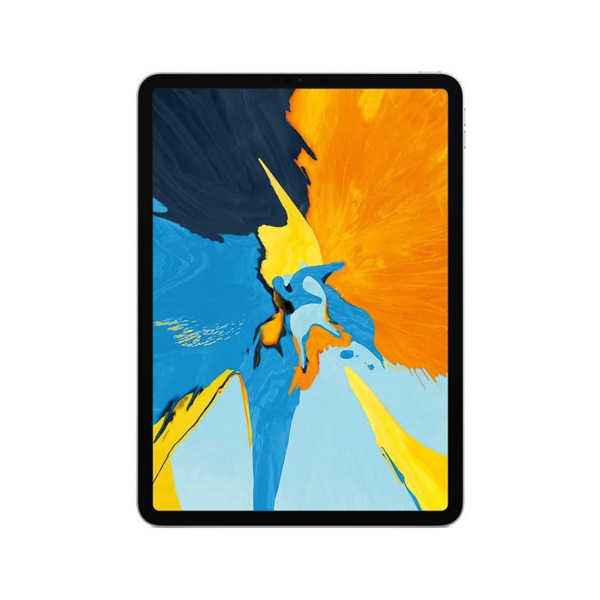 Refurbished Apple iPad Pro 11 (2018) A2013 (WiFi + Cellular Unlocked) 64GB Silver (Grade A+) w/ Pre-Installed Tempered Glass