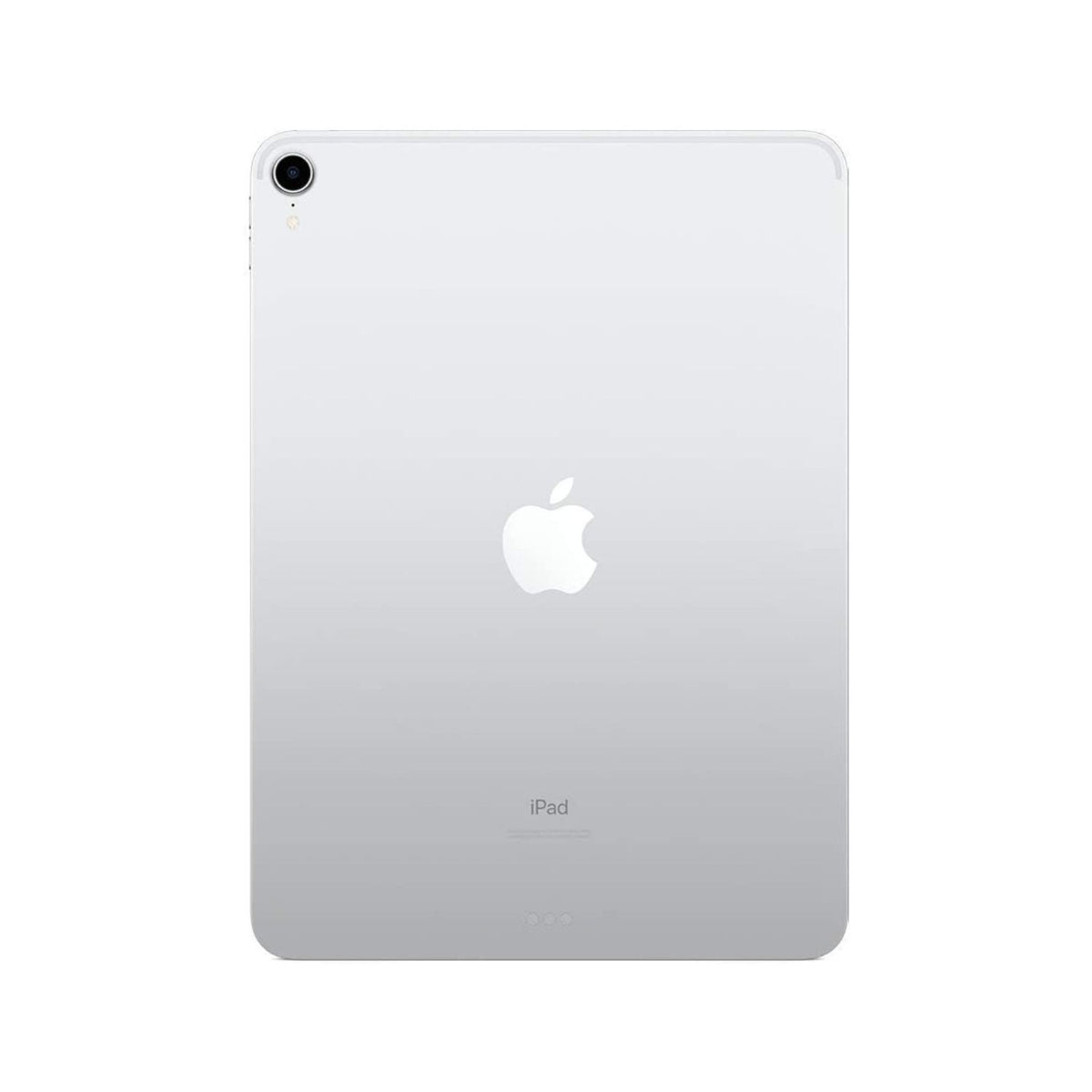Refurbished Apple iPad Pro 11 (2018) A2013 (WiFi + Cellular Unlocked) 64GB Silver (Grade A+) w/ Pre-Installed Tempered Glass