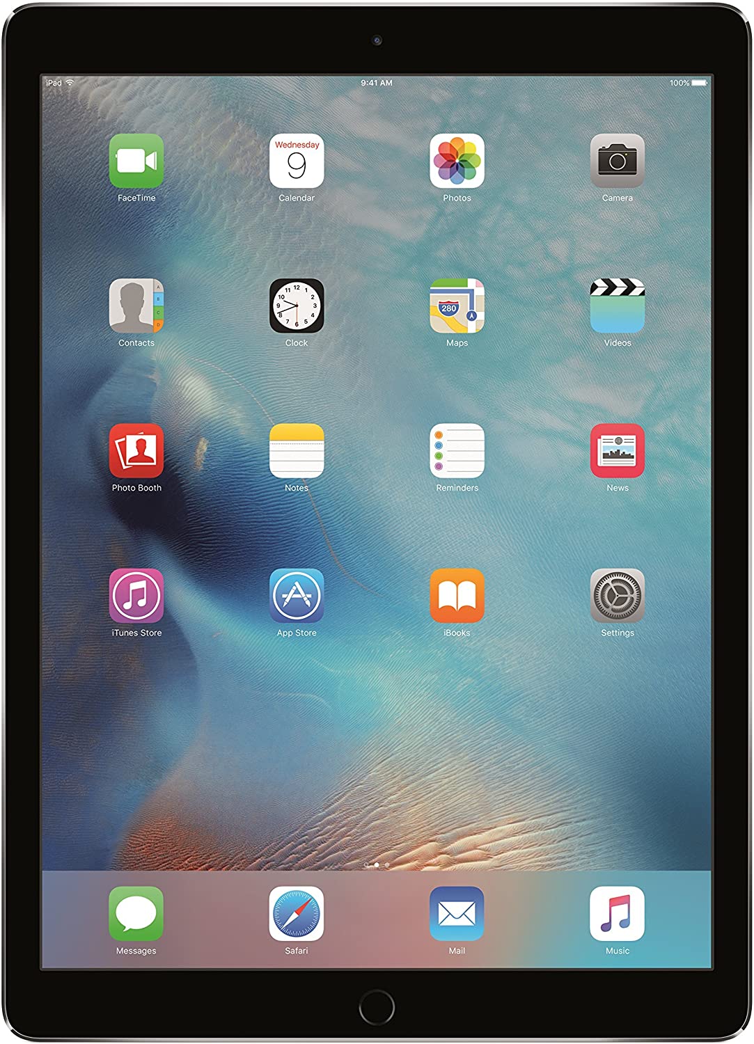 Refurbished Apple iPad Pro 12.9" (1st Gen) A1584 (WiFi) 128GB Space Gray (Grade A+) w/ Wireless Earbuds