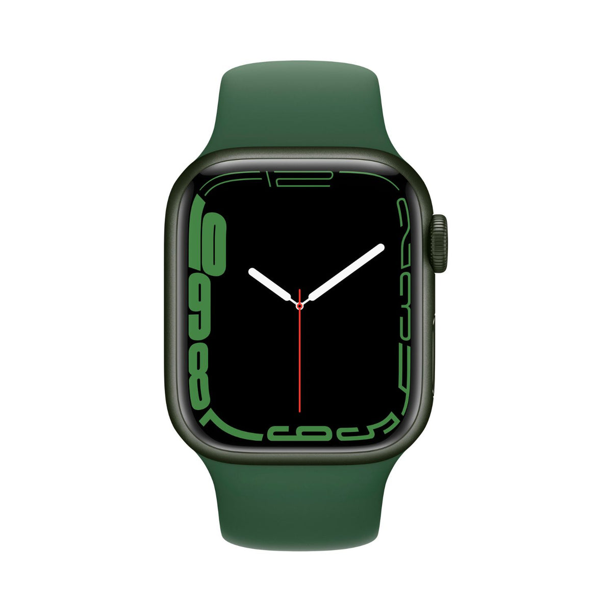 Apple Watch Series 7 Aluminum 41mm A2473 (GPS Only, No Cellular) Green w/ Wireless Earbuds