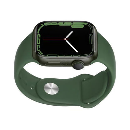 Apple Watch Series 7 Aluminum 41mm A2473 (GPS Only, No Cellular) Green w/ Wireless Earbuds