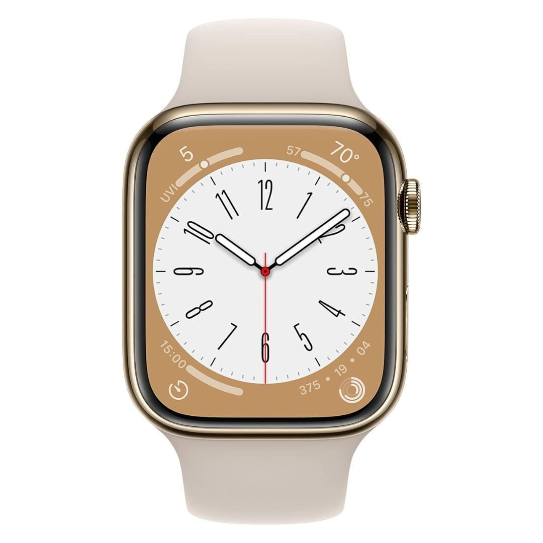 Watch Series 8 Stainless Steel GPS + Cellular Certified Refurbished