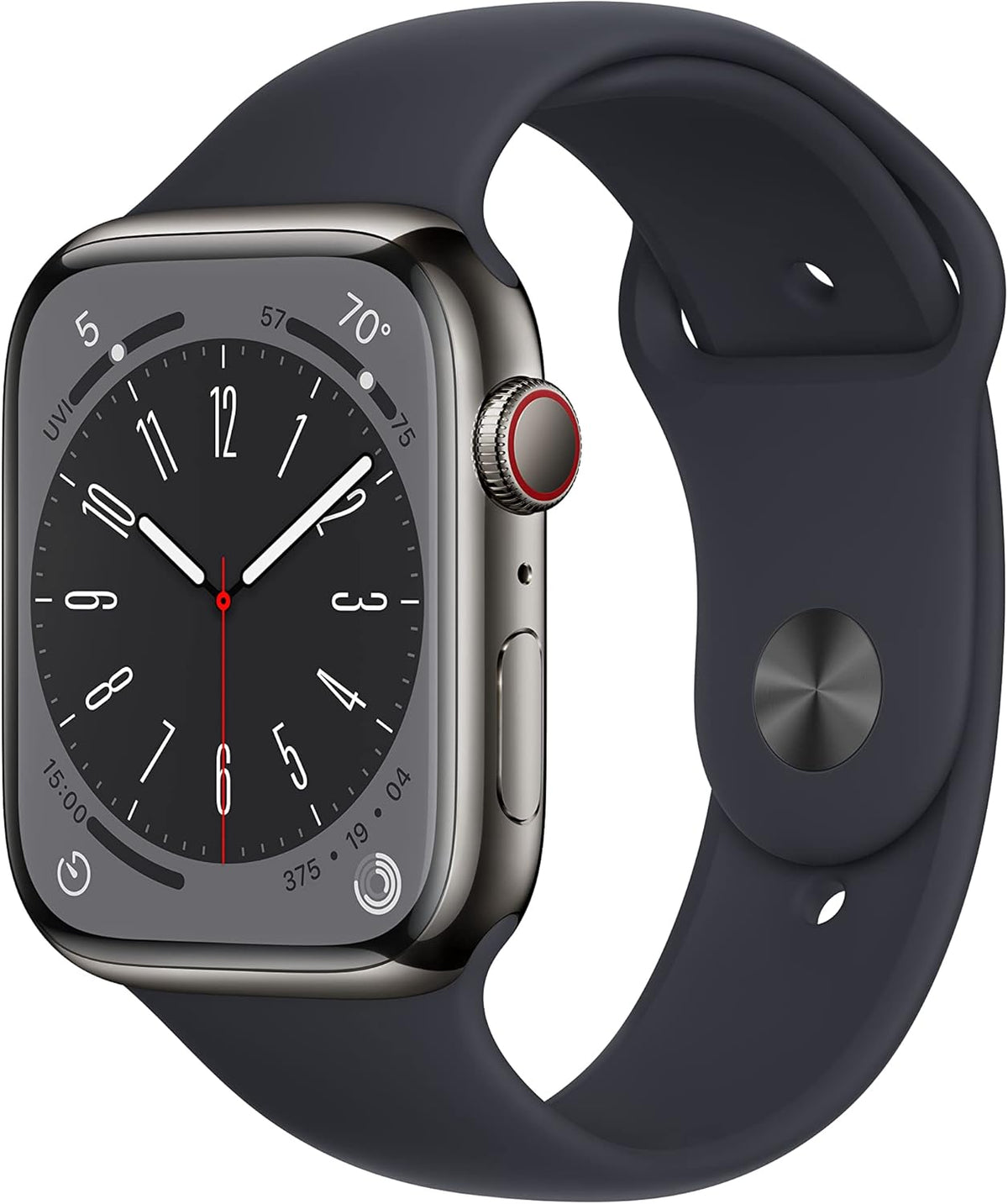 Watch Series 8 Stainless Steel GPS + Cellular Certified Refurbished