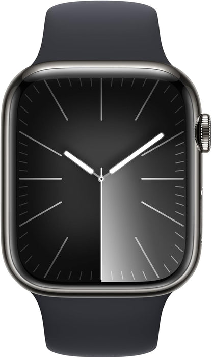 Watch Series 9 Stainless Steel GPS + Cellular Certified Refurbished