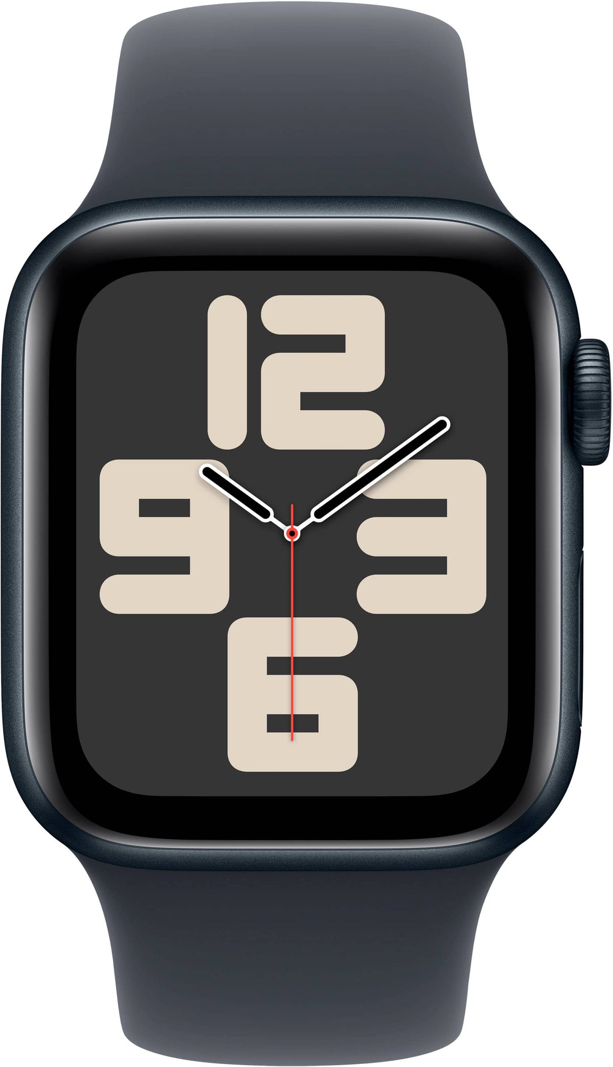 Refurbished Apple Watch SE (2022) 2nd Gen 40mm (GPS Only, No Cellular) Midnight w/ Wireless Earbuds