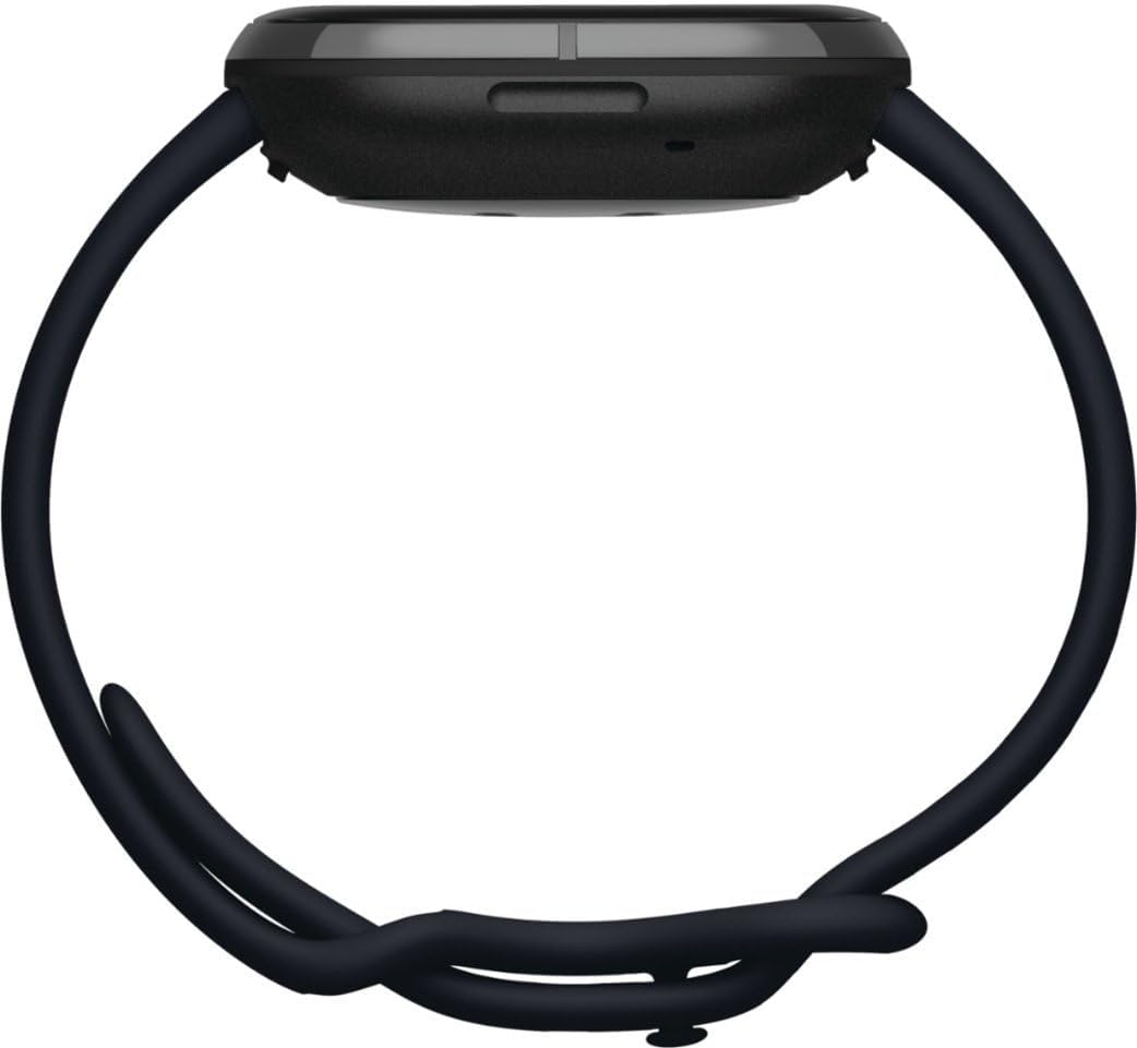 Refurbished Fitbit Sense Fitness Smartwatch (WiFi) Graphite Stainless Steel (Grade A+)