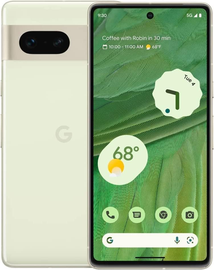Refurbished Google Pixel 7 GQML3 (Spectrum Mobile Only) 128GB Lemongrass (Grade A+)
