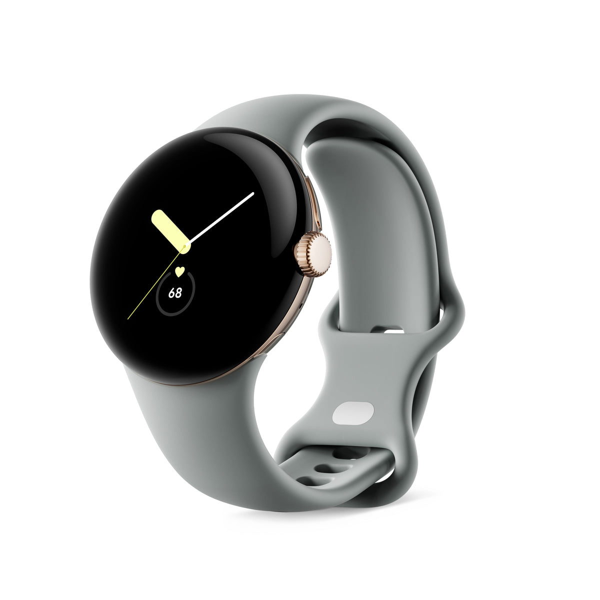 Refurbished Google Pixel Watch (2022) 41mm GWT9R (GPS + Cellular) Champagne Gold Stainless Steel (Grade A+)