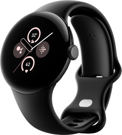 Refurbished Google Pixel Watch 2 (2023) 41mm GD2WG (GPS + Cellular) Matte Black Aluminum (Grade A)