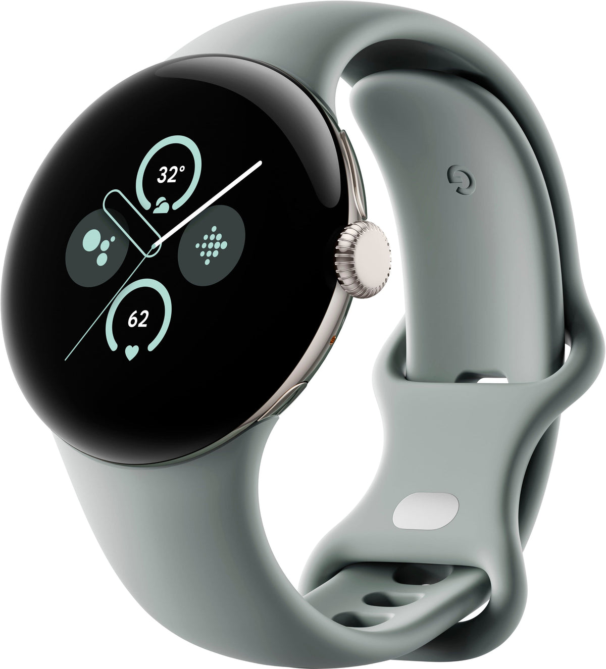 Refurbished Google Pixel Watch 2 (2023) 41mm GD2WG (GPS + Cellular) Champagne Gold Aluminum (Grade A)
