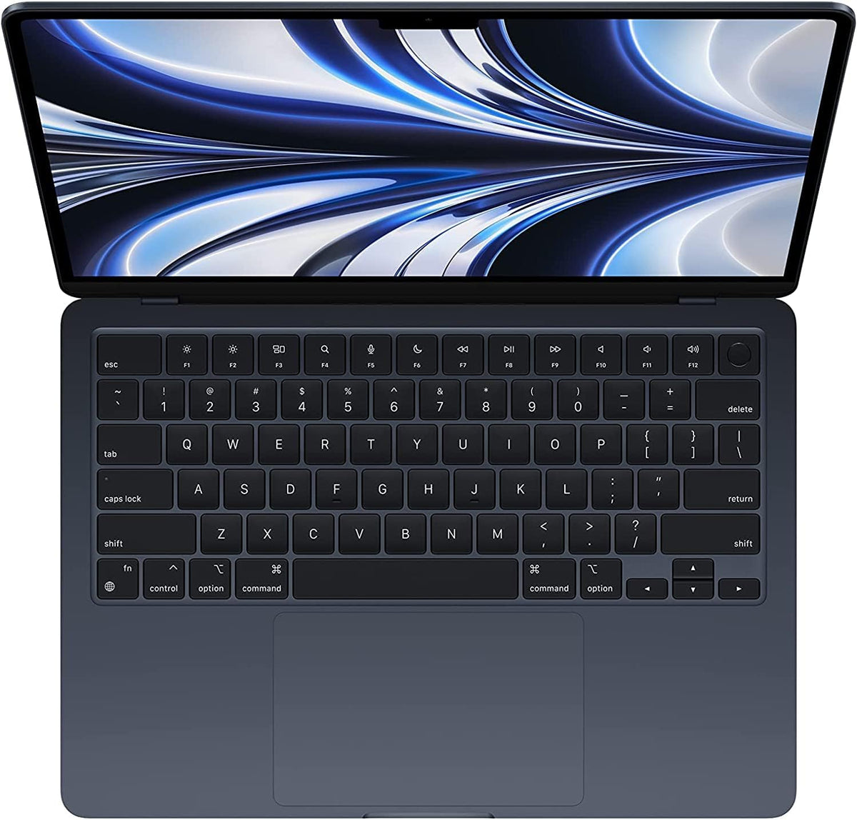 Refurbished Apple MacBook Air 13" (2022) M2 CPU @ 3.49GHz 8 Core CPU 8 Core GPU A2681 8GB RAM 256GB SSD Midnight (Fair)
