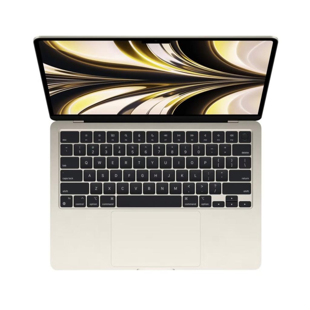 Refurbished Apple MacBook Air 15" (2023) M2 CPU @ 3.49GHz 8 Core CPU 10 Core GPU A2941 8GB RAM 512GB SSD Starlight (Grade B)