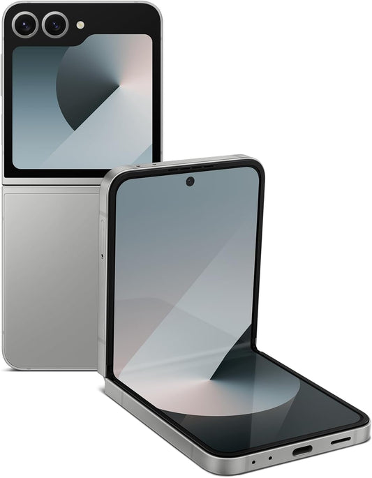 Refurbished Samsung Galaxy Z Flip6 5G F741U (Fully Unlocked) 256GB Silver Shadow (Grade A)