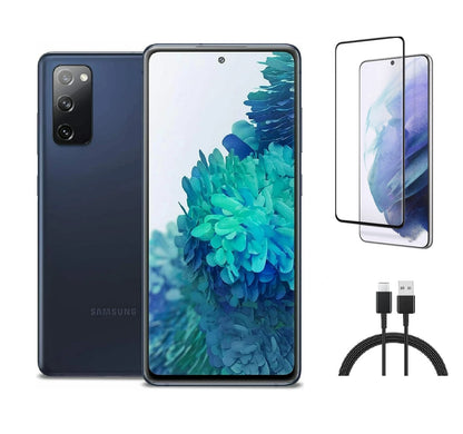 Refurbished Samsung Galaxy S20 FE 5G G781U (AT&T Only) 128GB Cloud Navy (Grade A)w/ Pre-Installed Tempered Glass