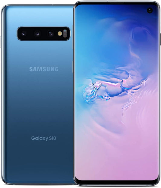 Refurbished Samsung Galaxy S10 G973U (Fully Unlocked) 128GB Prism Blue (Grade B)