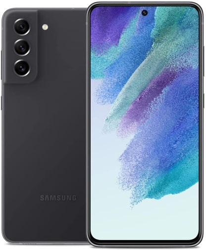 Refurbished Samsung Galaxy S21 FE 5G G990U (AT&T Only) 128GB Graphite (Grade A+)w/ Pre-Installed Tempered Glass